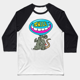 Smile rat Baseball T-Shirt